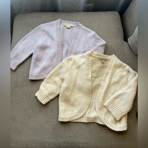 Michael Kors Cream and Lavender Knit Sweaters bundle deal!